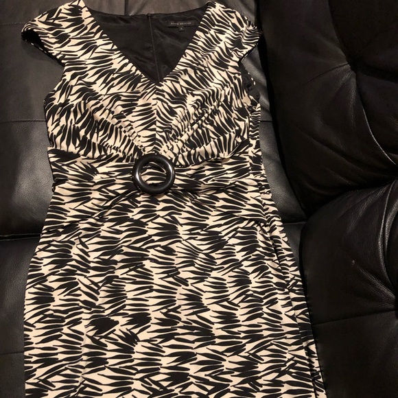 David Meister Black & White Dress - Picture 4 of 7